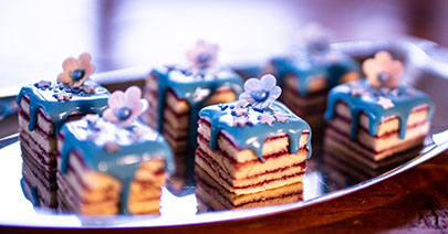 Petit Fours from the Golden Glow Ballroom Bakery