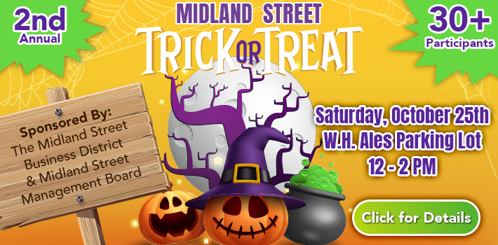 2nd Annual Midland Street Trick or Treat at W.H. Ales in Bay City, MI