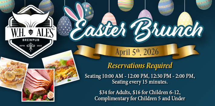 W.H. Ales Easter Brunch at W.H. Ales in Bay City, MI