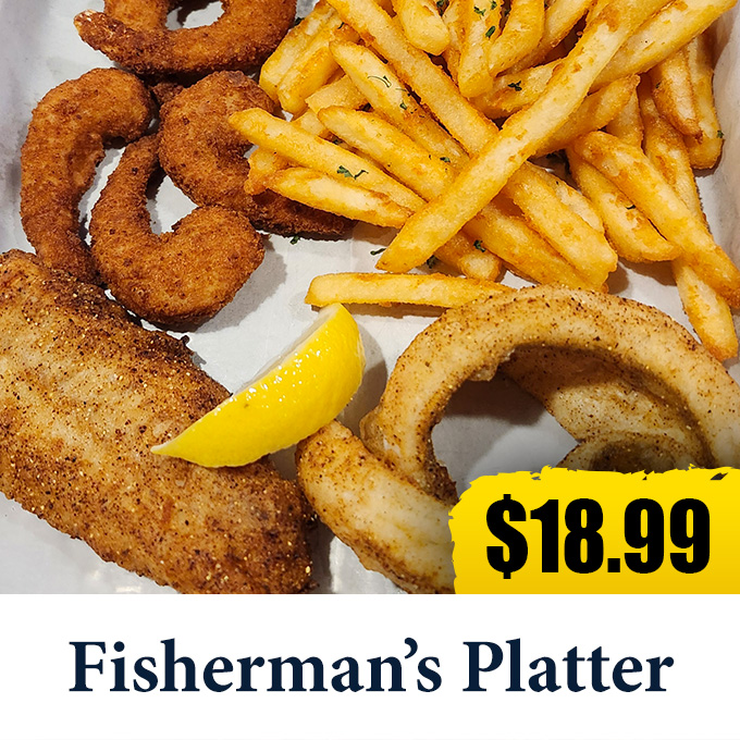 Friday Dinner Feature at W.H. Ales in Bay City, MI