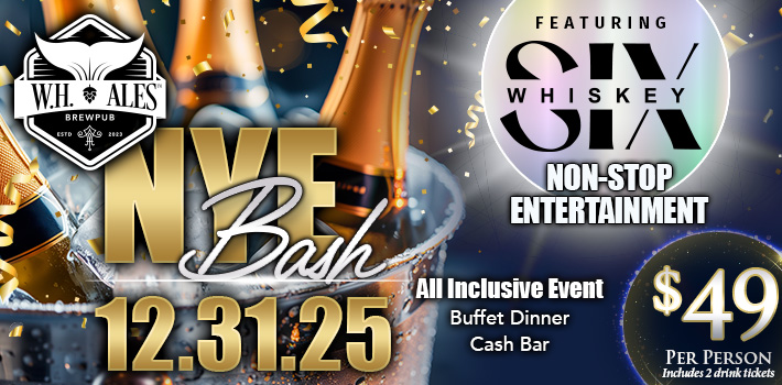 W.H. Ales NYE Bash 2025 at W.H. Ales in Bay City, MI