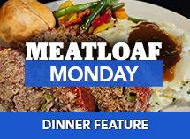 Meatloaf - Dinner Special at the Village Inn in Linwood, MI