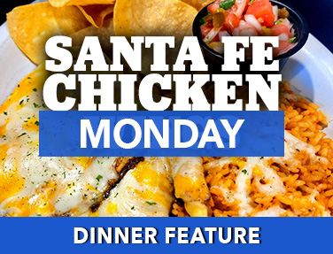 Santa Fe Chicken at the Village Inn in Linwood, MI