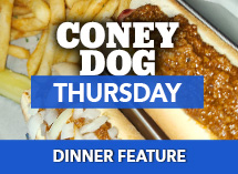 Coney Dog Thursday at the Village Inn in Linwood, MI