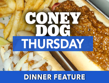 Coney Dog Thursday at the Village Inn in Linwood, MI