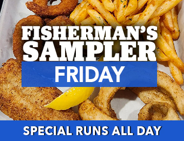 Fisherman’s Sampler at the Village Inn in Linwood, MI