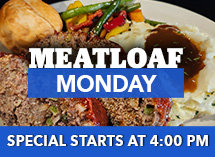 Meatloaf Night at the Village Inn in Linwood, MI